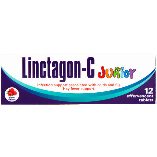 Junior Infection & Hayfever Support Berry 12 Effervescent