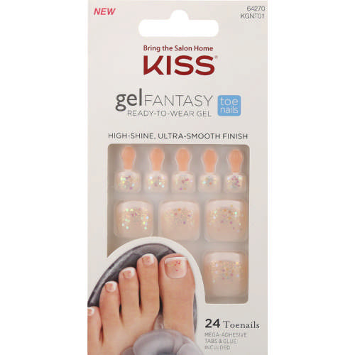 Kiss Gel Fantasy Toe Nails