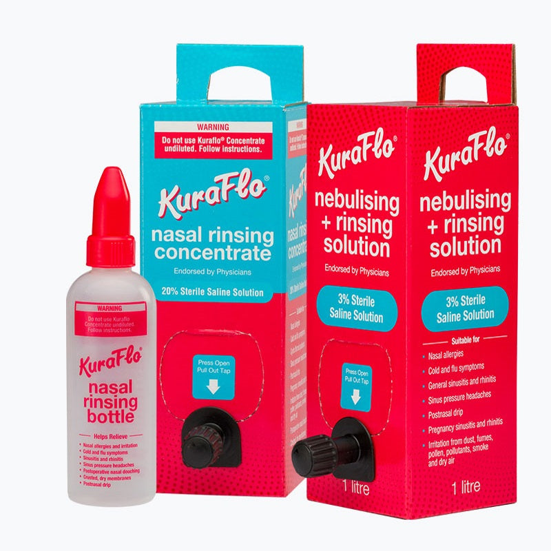 Kuraflo 20% Nasal Rinsing Concentrate