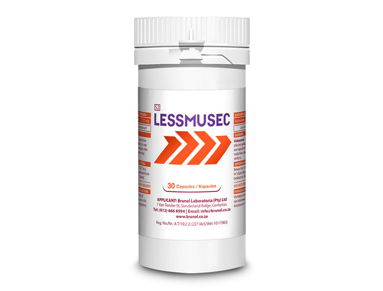 Lessmusec 375mg Capsules 30 Capsules