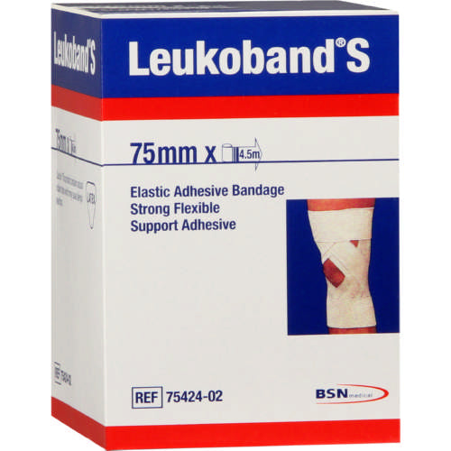 Leukoband S Elastic Adhesve 75mmx4.5m 1's