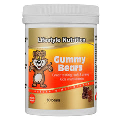 Lifestyle Nutrition Gummy Bears 60's