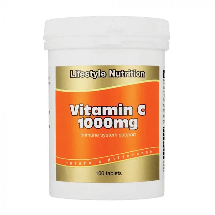 Lifestyle Nutrition Vitamin C 1000mg 100 Tabs