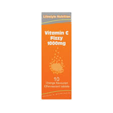Lifestyle Nutrition Vitamin C Fizzy 10 Eff Tabs