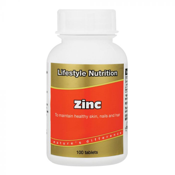 Lifestyle Nutrition Zinc Tablets 100s