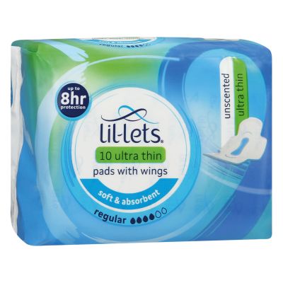 Lil-lets Ultra Pads 10's Regular