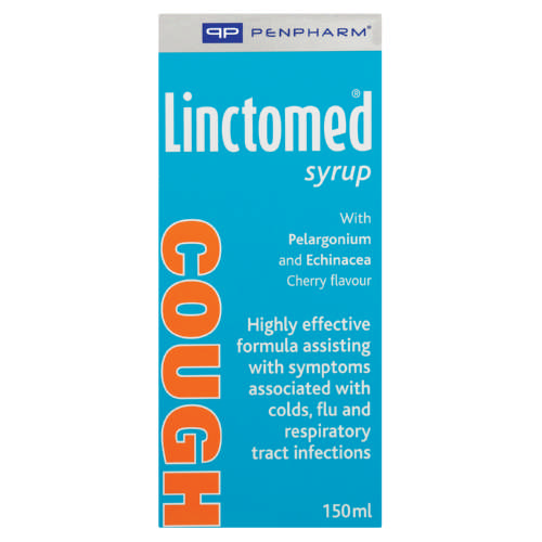 Linctomed Cough Syrup Cherry 150ml