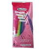 Max Shave W2 Women Gentle Touch 2 Blade 5 Pcs Disposable Razors