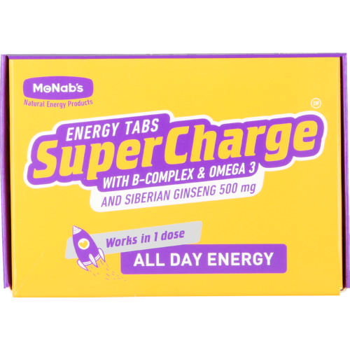 McNabs SuperCharge Energy Tablets 5 Sachets
