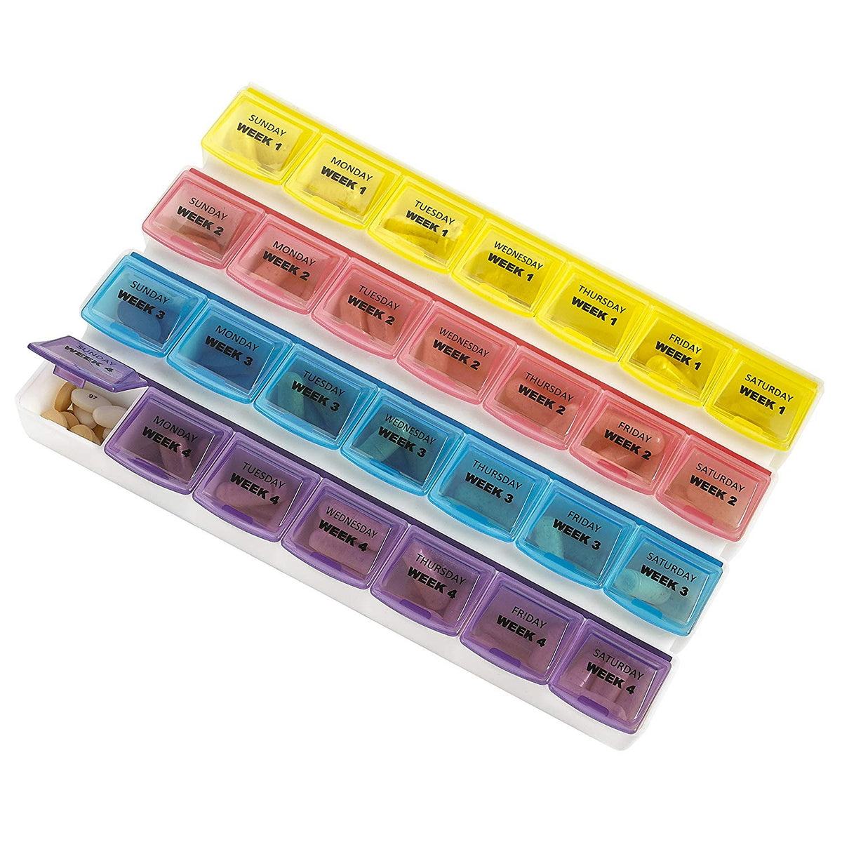 Medic Pill Box 28 Day Compartment