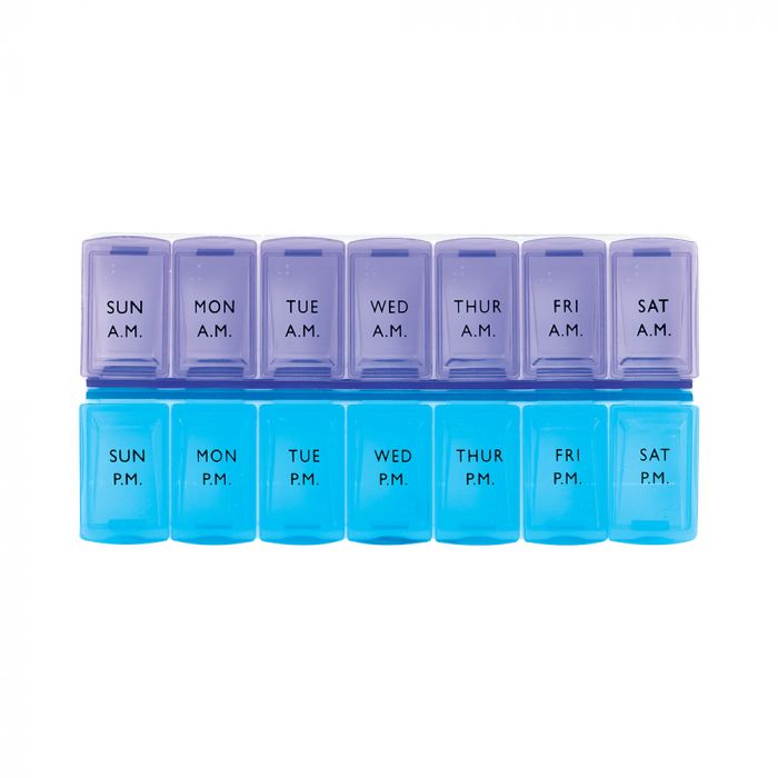 Medic Pill Box 7 Day Am/pm Divisions