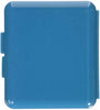 Medic Pill Box Square With Mirror Blue