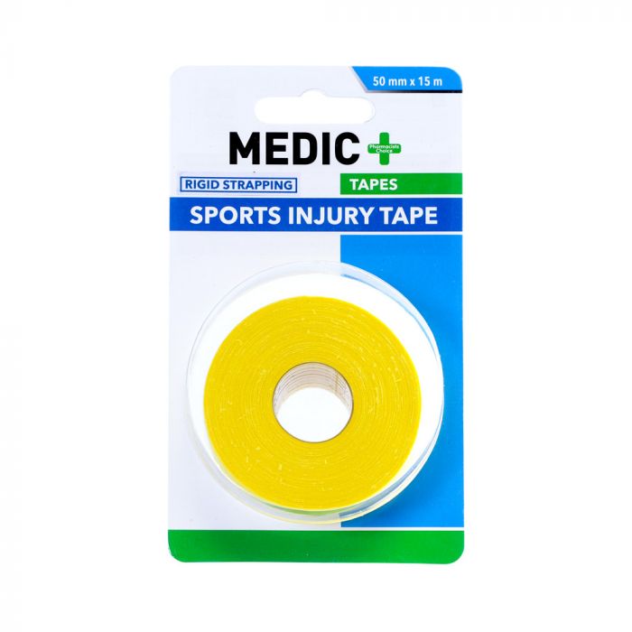 Medic Sports Injury Tape Yellow 5cm x 15m