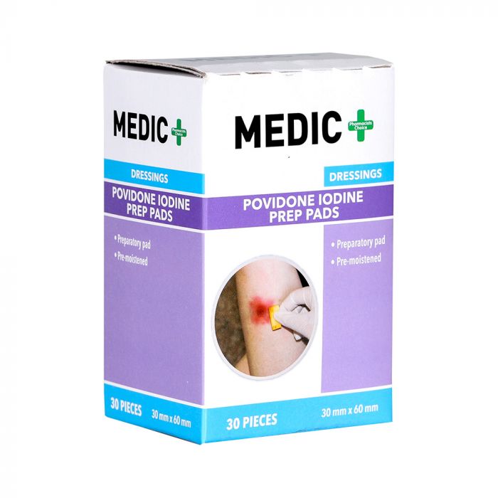 Medic Wipes Iodine Antiseptic Pad 30pcs