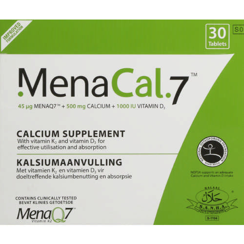 Menacal.7 Calcium Supplement 30 Chews