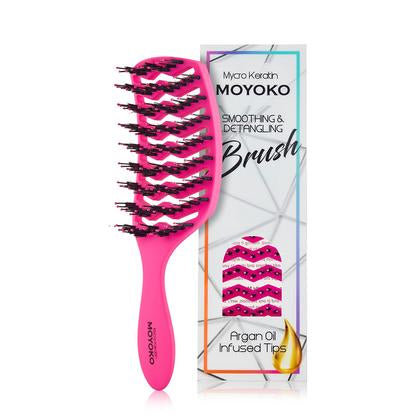 Moyoko Detangling Brush Pink