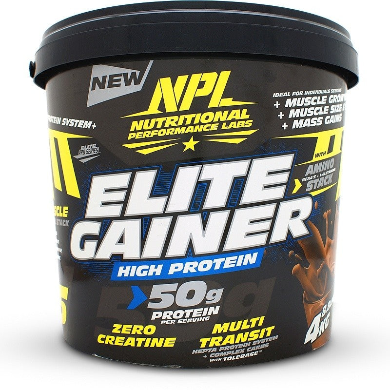 NPL Elite Gainer All in One Anabolic Stack - Vanilla Milkshake 4kg ...