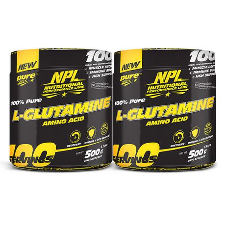 NPL  L - Glutamine Amino Acid 150g+150g