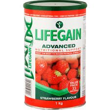 Nativa  Lifegain Advanced Nutritional Support Strawberry 1000g
