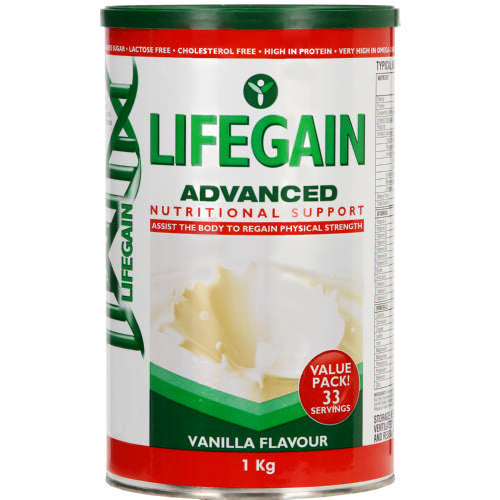 Nativa  Lifegain Advanced Nutritional Support Vanilla 1000g