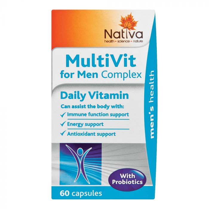 Nativa Multivit Men Complex 60 Caps