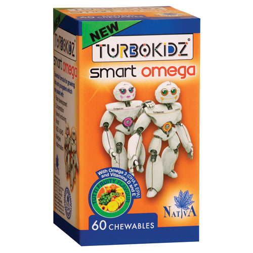 Nativa Turbokidz Smart Omega Chews Orange 60s
