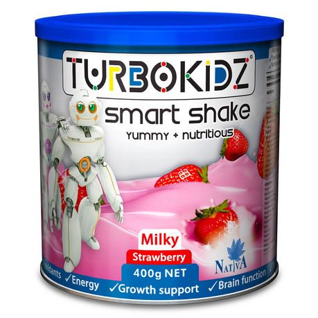 Nativa Turbokidz Smart Shake Strawberry 400g