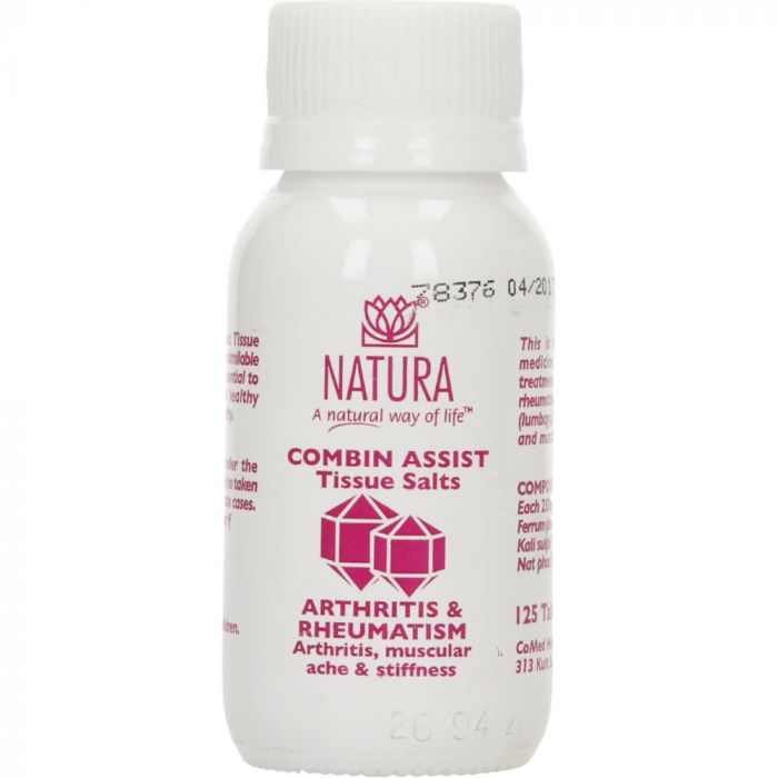 Natura Combin Tissue Salts Arthritis & Rheumatism 125 Tablets