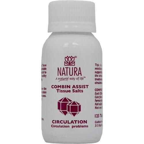 Natura Combin Tissue Salts Circulation 125 Tablets