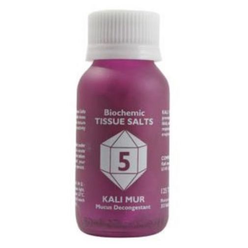 Natura Kali Mur 5 Tissue Salts 125 Tabs