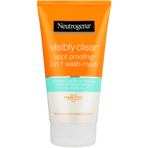 Neutrogena Visibly Clear 2-in-1 Wash & Mask 150ml