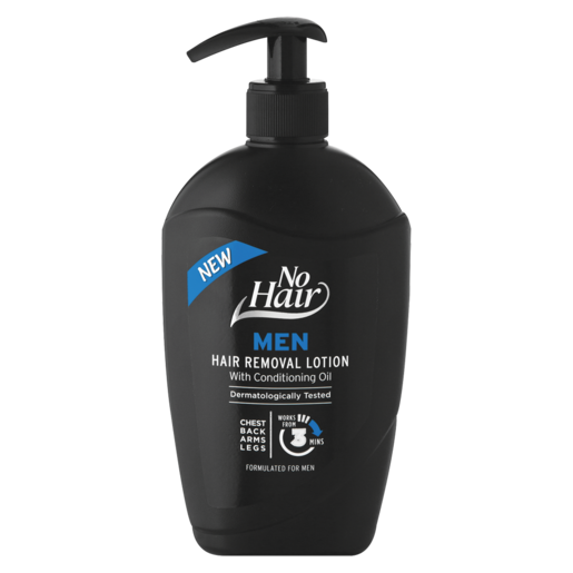 No Hair Men Hair Removal Cream With Conditioning Oil 400ml