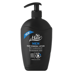 No Hair Men Hair Removal Cream With Conditioning Oil 400ml