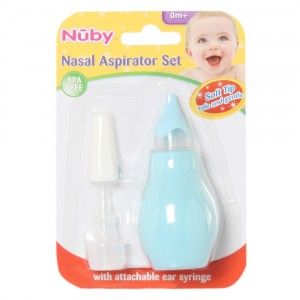 Nuby Aspirator & Ear Syringe Set