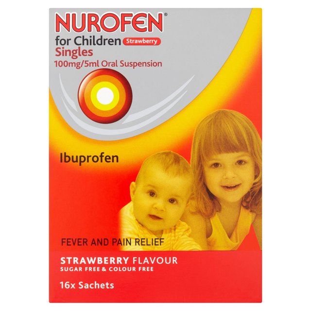Nurofen for children Strawberry Suspension 100ml