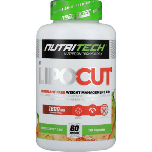 NutriTech LipoCut Weight Management Aid 120 Capsules