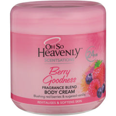 Oh So Heavenly Classic Care Body Cream Berry Goodness 470ml