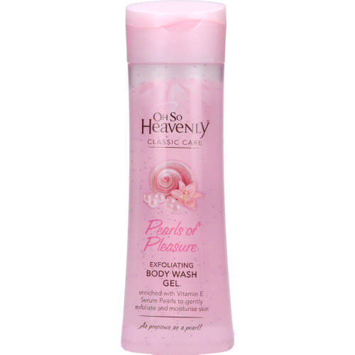 Oh So Heavenly Classic Care Pearls Of Pleasure Exfoliating Body Wash Gel 375ml