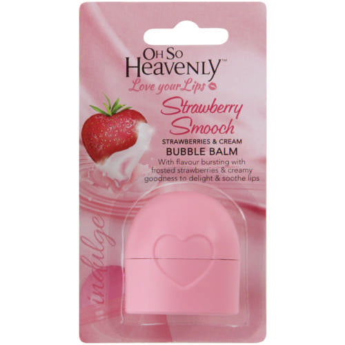 Oh So Heavenly Love Your Lips Bubble Lip Balm Strawberries & Cream 8g