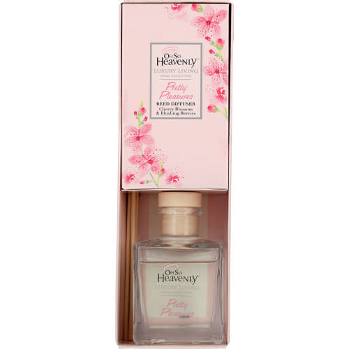 Oh So Heavenly Luxury Living Pretty Pleasures Cherry Blossom & Blushing Berries Reed Diffuser 110ml