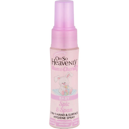 Oh So Heavenly Mum & Cherub Spic & Span Hand & Surface Spray 50ml