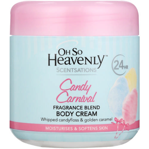 Oh So Heavenly Scentsations Body Cream Carnival Candy 470ml