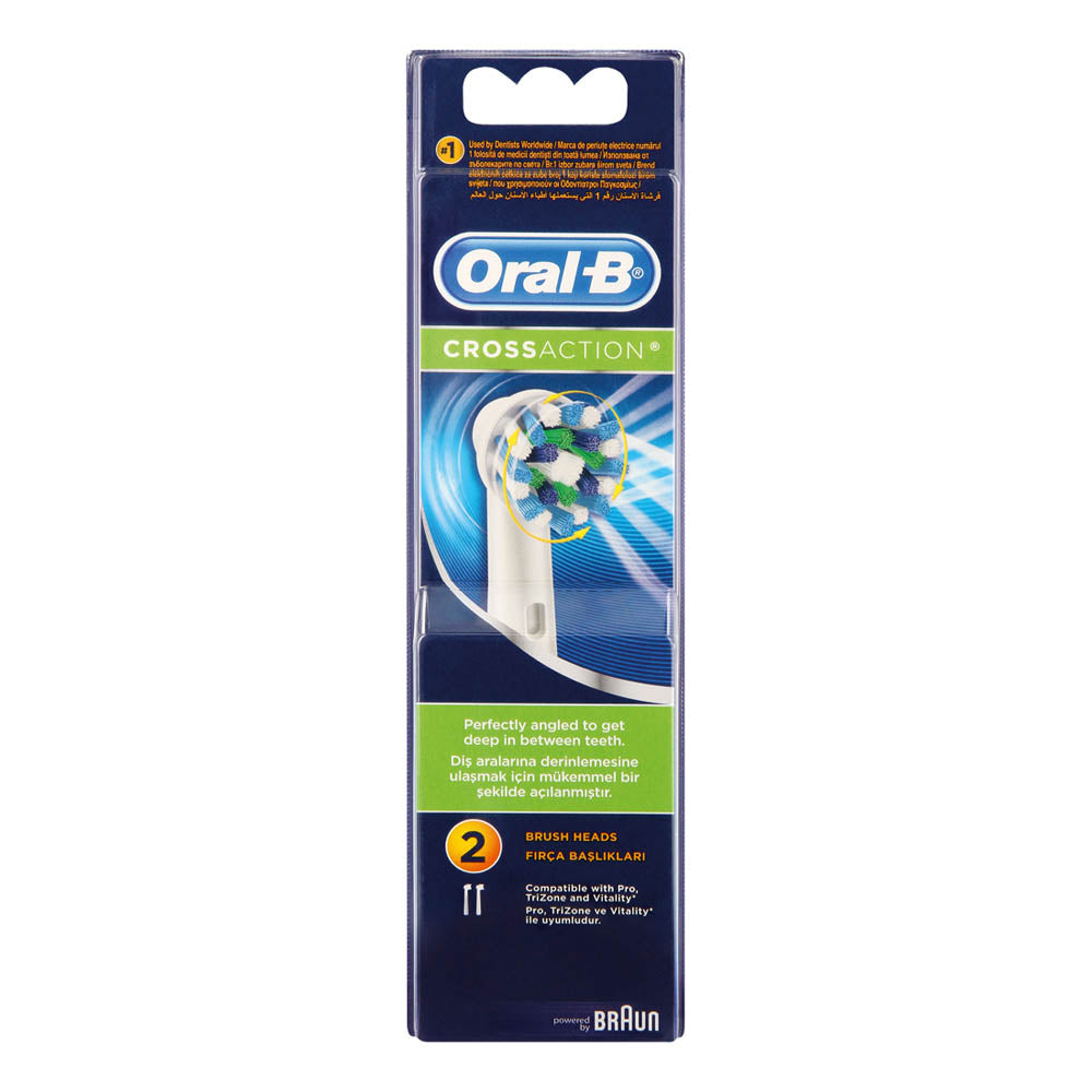 Oral B Head Eb50 2's Crossaction Refill