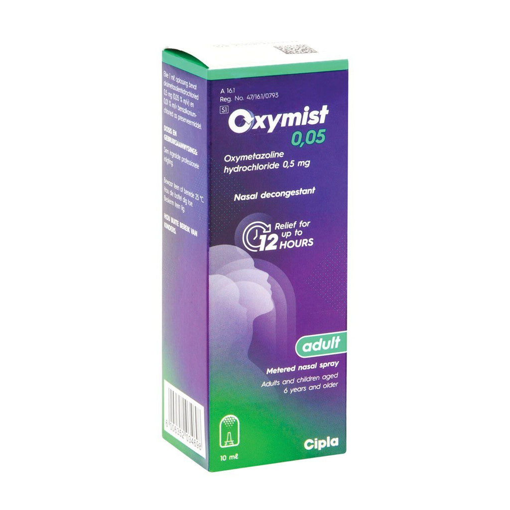 Oxymist 0.05% Nasal Spray 10ml