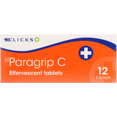 Paragrip C Effervescent Tablets 12 Tablets