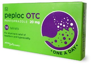 Peploc OTC 20mg Tablets 14s