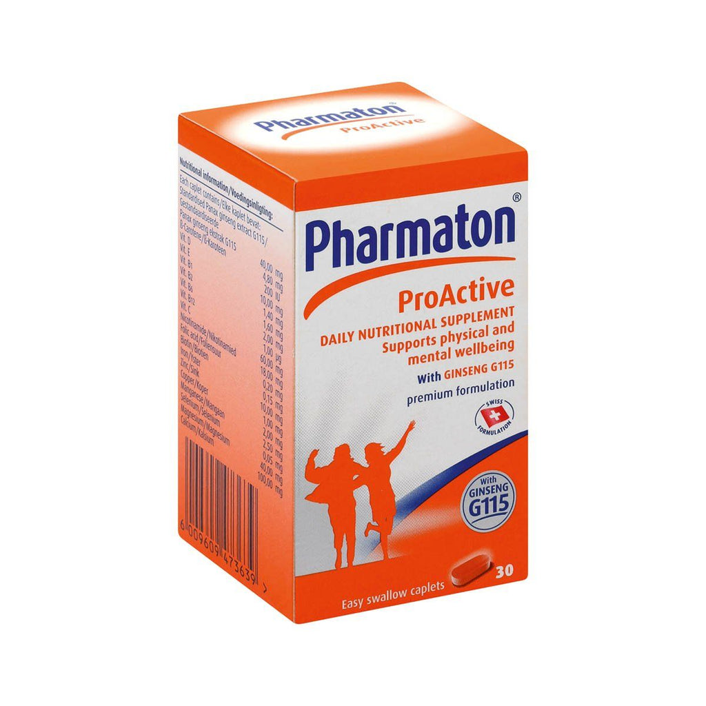 Pharmaton Proactive 30 Caplets