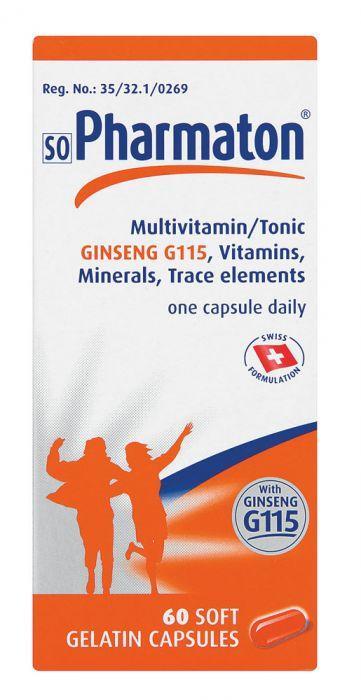 Pharmaton Sa 60 Capsules