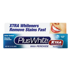 Plus White Toothpaste 60g Peroxide