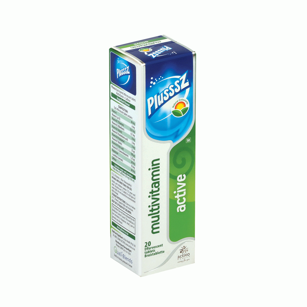 Plusssz Effervescent Memory Concentration 20 Tabs